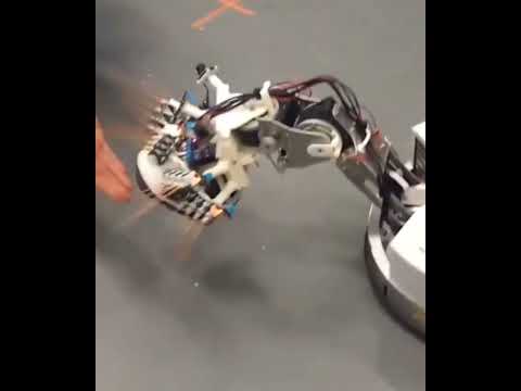 Advanced Tactile Interaction: Robot Responds to Human Touch in Real Time