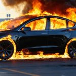 Como um Ato de Terrorismo Flamejante se Desenrolou em uma Concessionária Tesla em Kansas City